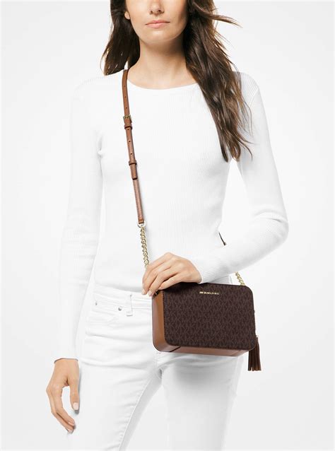 michael kors ginny medium camera crossbody bag|Michael Michael Kors Ginny Crossbody Bag .